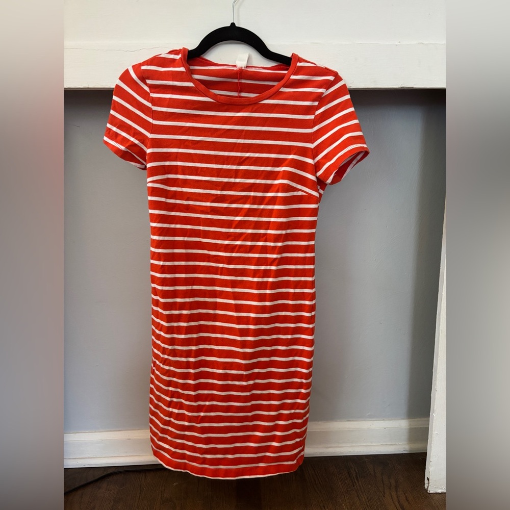 Women’s Striped Midi Dress